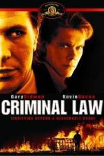 Watch Criminal Law Movie4k