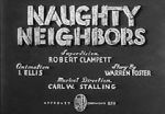 Watch Naughty Neighbors (Short 1939) Movie4k