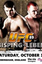 Watch UFC 89: Bisping v Leben Movie4k