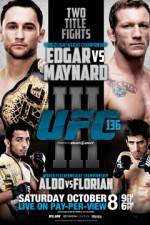 Watch UFC 136 Edgar vs Maynard III Movie4k