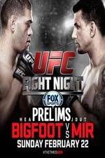 Watch UFC Fight Night 61 Bigfoot vs Mir Prelims Movie4k