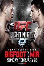 Watch UFC Fight Night 61 Bigfoot vs Mir Movie4k