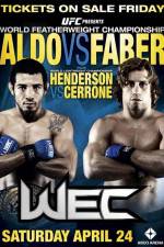 Watch WEC 48 Aldo vs Faber Movie4k