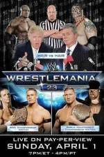 Watch WrestleMania 23 Movie4k