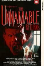 Watch The Unnamable II: The Statement of Randolph Carter Movie4k