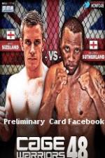 Watch Cage Warriors 48 Preliminary Card Facebook Movie4k