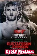 Watch UFC on Fox 14 Gustafsson vs Johnson Early Prelims Movie4k