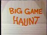 Watch Big Game Haunt (Short 1968) Movie4k