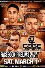 Watch Cage Warriors 65 Facebook prelims Movie4k