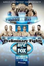 Watch UFC On Fox Henderson vs Diaz Preliminary Fights Movie4k