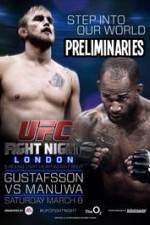 Watch UFC Fight Night 38: Gustafsson vs. Manuwa Preliminaries Movie4k