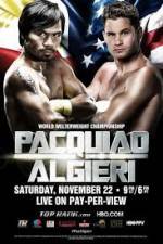 Watch Manny Pacquiao vs Chris Algieri Movie4k