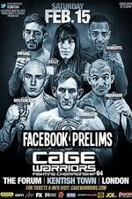 Watch Cage Warriors 64 Facebook Preliminary Fights Movie4k