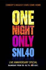 Watch Saturday Night Live 40th Anniversary Special Movie4k