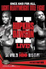 Watch Boxing Light Heavyweight Hopkins vs Dawson II Movie4k