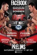 Watch UFC Fight Night 26 Facebook Prelims Movie4k