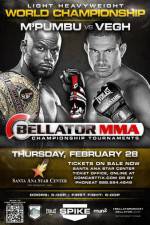 Watch Bellator 91 Christian MPumbu vs. Attila Vegh Movie4k