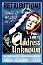 Watch Address Unknown Movie4k