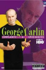 Watch George Carlin Complaints and Grievances Movie4k