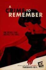 Watch A Crime to Remember Movie4k